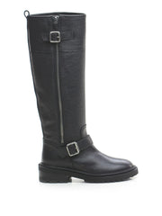 VIA ROMA 15 STIVALE BIKER ZIP ALTA 4280R NERO