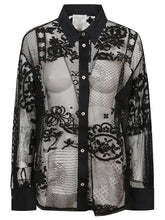 FORTE_FORTE CAMICIA OVER IN PIZZO 13598_MYSHIRT 8000