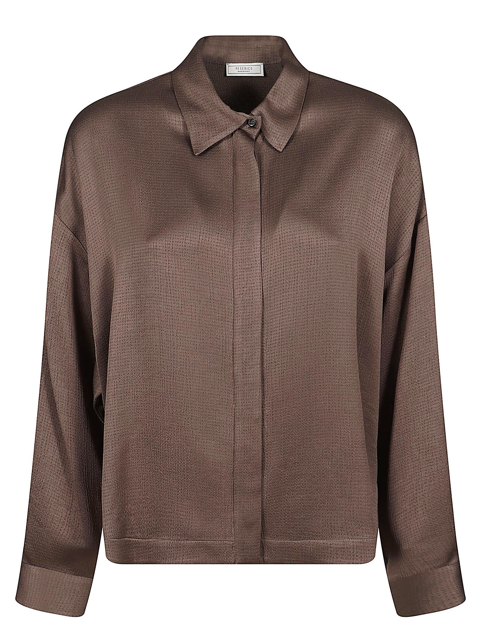 PESERICO CAMICIA IN RASO FLUIDO A0640201945 151
