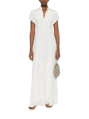 FORTE_FORTE ABITO CREPE DE CHINE RICAMO IRIS VELVET 14523_MYDRESS 0047