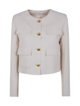 P.A.R.O.S.H. GIACCA IN MISTO LINO RAISA26D420433G 003