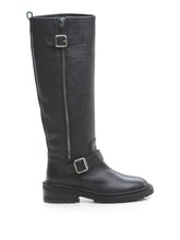VIA ROMA 15 STIVALE BIKER ZIP ALTA 4280R NERO
