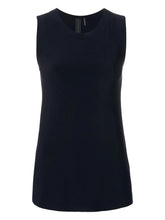 NORMA KAMALI BLUSA SMANICATA KK4266PL107012 MIDNIGHT