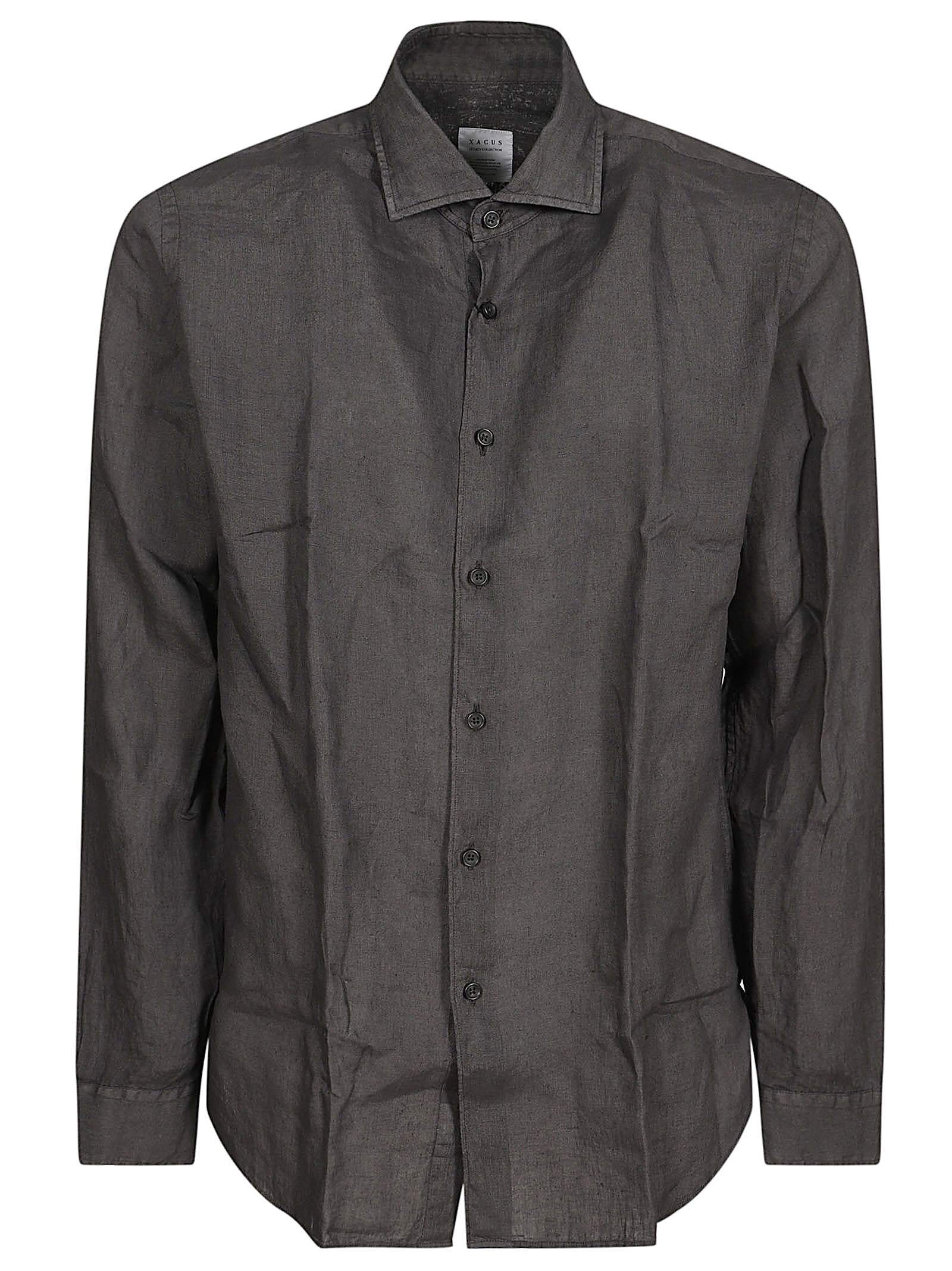 XACUS CAMICIA IN LINO TINTO CAPO 422ML21191 100