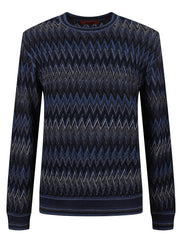 MISSONI MAGLIA MOTIVO ZIG ZAG US25WN0EBR012Y S91P3