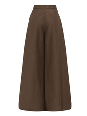 BLUGIRL PANTALONI IN MISTO LINO R6192T8823 90913