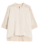 MAX MARA MXMERESIA CARDIGAN OVER IN LINO 2611341022600 001