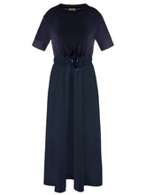 HERNO ABITO IN GLAM KNIT E TAFFETÀ AB000032D52056 9200