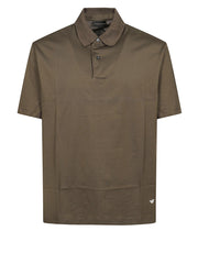 EMPORIO ARMANI POLO LOOSE FIT IN COTONE LEGGERO EM004915AF24470 U6200