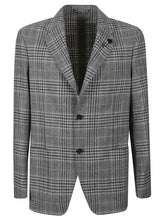 LARDINI GIACCA IN PRINCIPE DI GALLES CN6202EAAIF65517 920GR