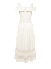 BLUGIRL ABITO MIDI CON INSERTI RA6154T544A 11111