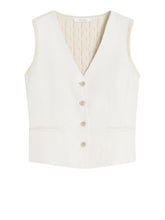 MAX MARA MXMCALIB GILET IN MAGLIA <BR/> 2611351012600 001