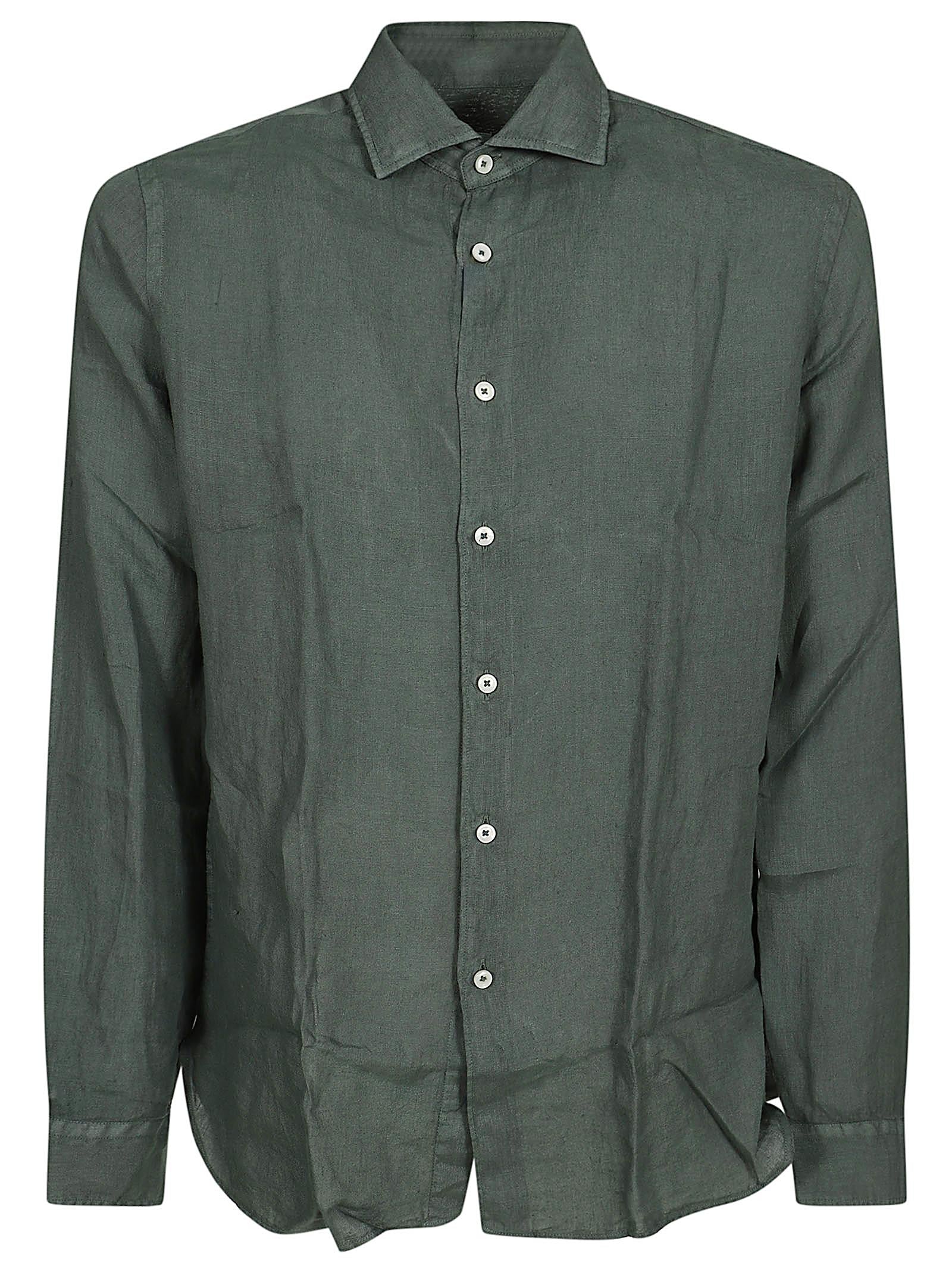 XACUS CAMICIA IN LINO TINTO CAPO 422ML21191 608