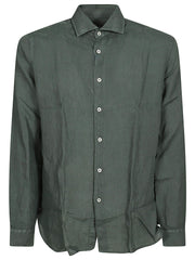 XACUS CAMICIA IN LINO TINTO CAPO 422ML21191 608