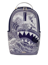 SPRAYGROUND 1 OFF BAGS BACKPACK BLUE WHITE 910B8785NSZ