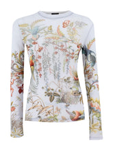 ETRO TOP TULLE STAMPATO WRJA0038AKH47 X0882