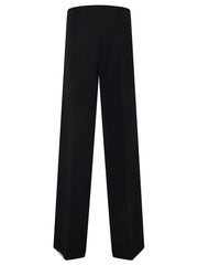 D.EXTERIOR PANTALONE AMPIO LANA MERINOS 61332 2NERO