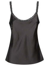 D.EXTERIOR TOP SATIN CON CATENA 62666 2NERO