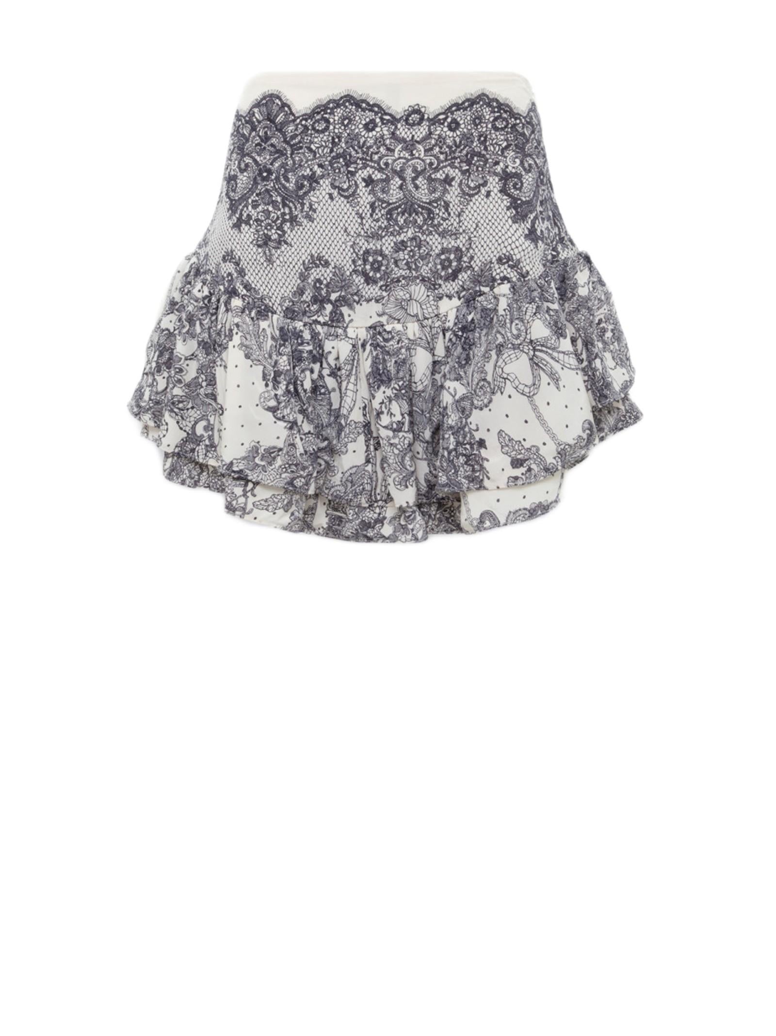 BLUGIRL SHORTS CON STAMPA PIZZO RA6131T523A P9401