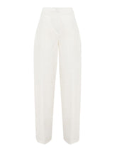 BLUGIRL PANTALONI DRITTI IN COTONE STRETCH RA6193T544A 11111