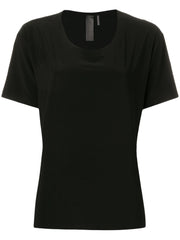 NORMA KAMALI MAGLIA GIROCOLLO BOXYFIT KK4266PL104001 BLACK