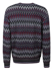 MISSONI MAGLIA MOTIVO ZIG ZAG US25WN0EBR012Y S4173