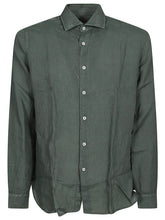 XACUS CAMICIA IN LINO TINTO CAPO 422ML21191 608
