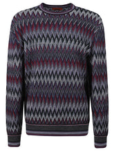 MISSONI MAGLIA MOTIVO ZIG ZAG US25WN0EBR012Y S4173