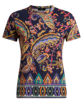 T-SHIRT STAMPATA WRMA0006AKH26 X0883 ETRO