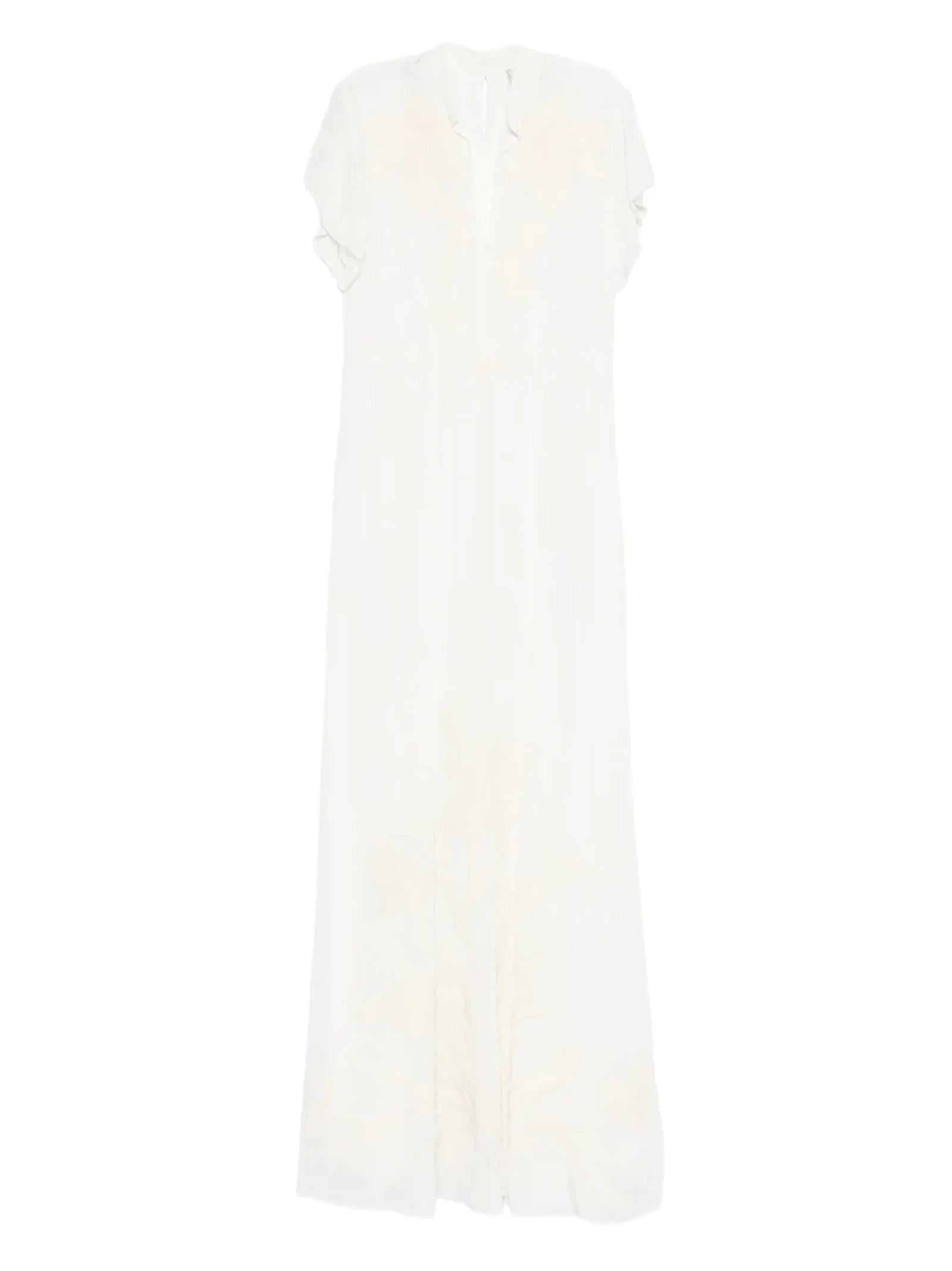 FORTE_FORTE ABITO CREPE DE CHINE RICAMO IRIS VELVET 14523_MYDRESS 0047