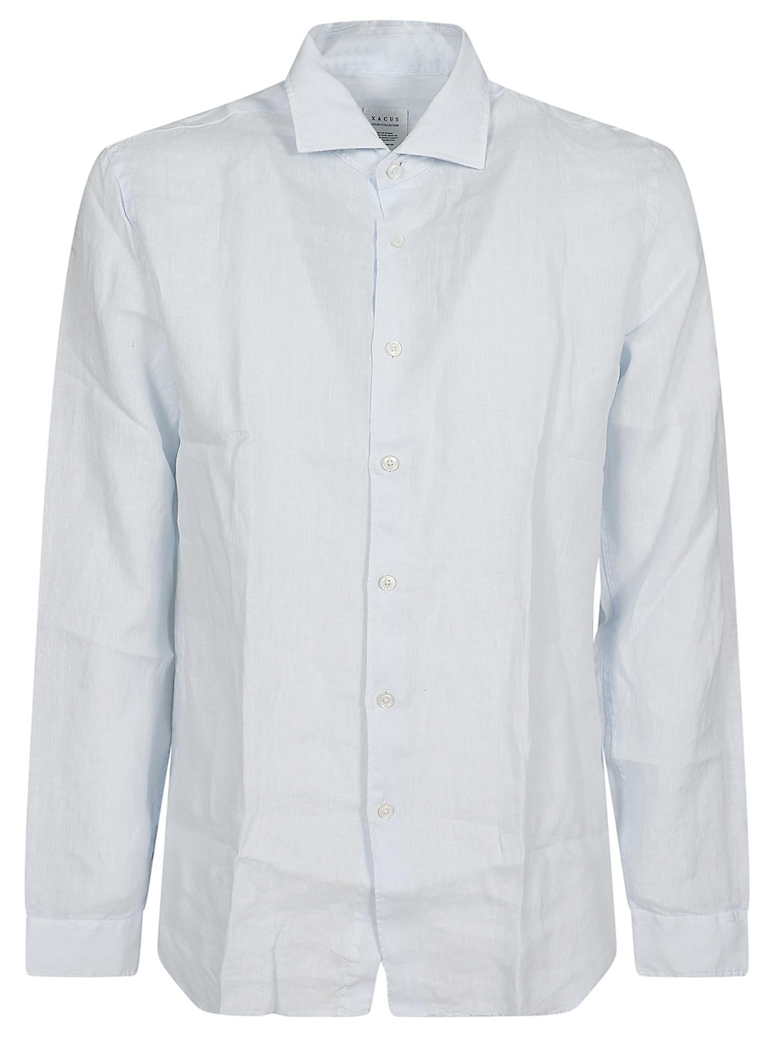 XACUS CAMICIA IN LINO TINTO CAPO 422ML21191 748