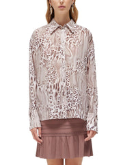 BLUGIRL CAMICIA IN SETA ANIMALIER RA6035T2949 P9371