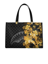 SPRAYGROUND GOLD FLORAL REMIX TORTUGA TOTE BAG 910T9007NSZ