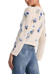 ALICE OLIVIA BY STACEY BENDET ANDERSON CARDIGAN CROCHET CC603546708 U165