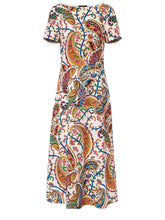 ETRO ABITO MIDI STAMPATO WRHA055999SASU8 X0801