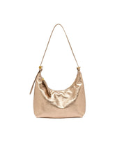 GIANNI CHIARINI FIRENZE ELLA BORSA HOBO LAMINATA IN SUEDE BS11925VNCMET 6083