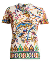 T-SHIRT STAMPATA WRMA0006AKH26 X0800 ETRO