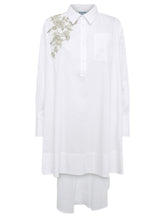 BLUGIRL TWIG ABITO IN POPELINE CON RICAMO RA6144T2943 1111