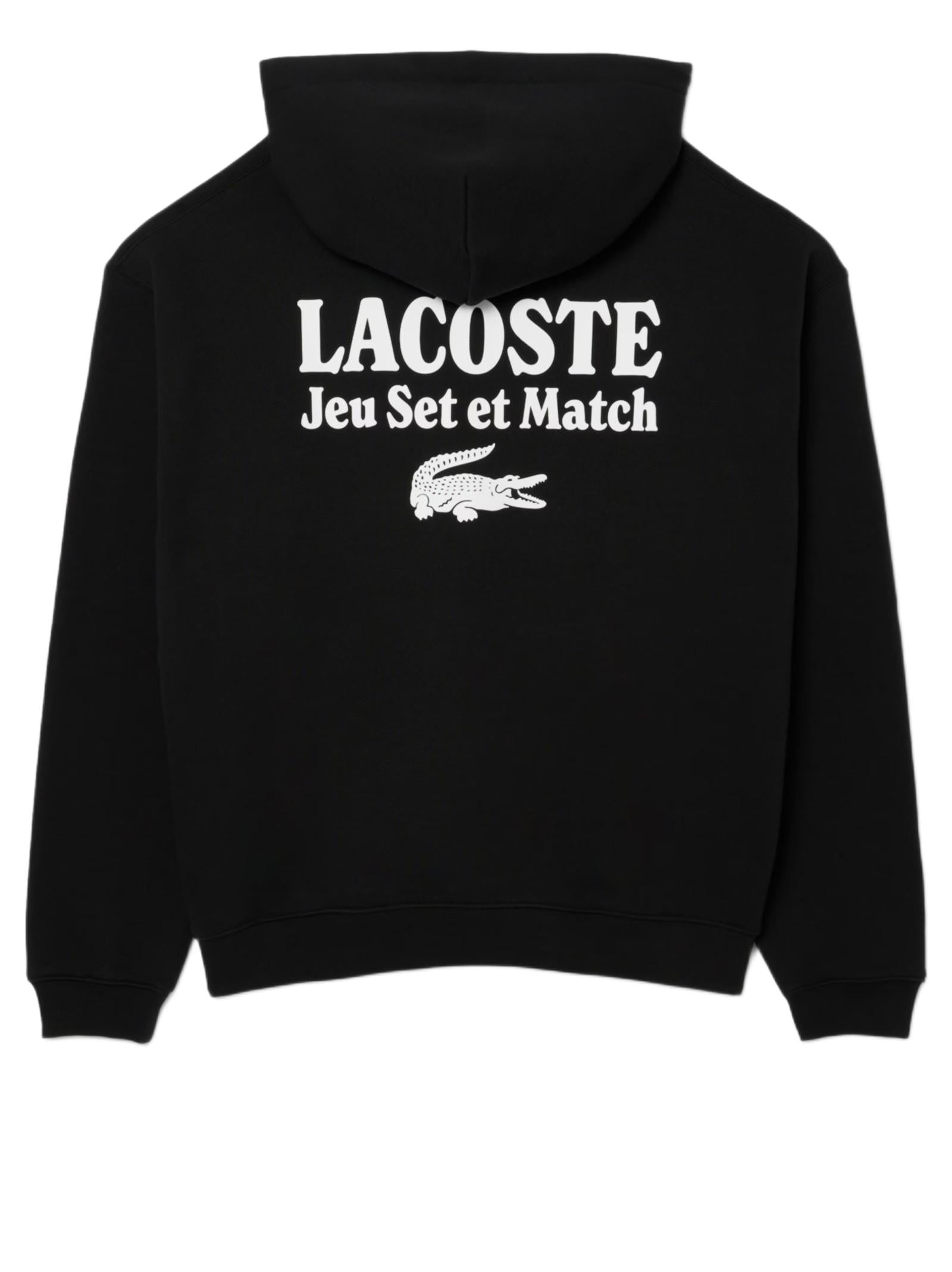 FELPA CON CAPPUCCIO SH5947 031 LACOSTE