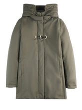 FAY TOGGLE COAT IN GABARDINA TECNICA NAW59513830ZXE V805