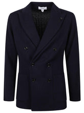 LARDINI GIACCA DOPPIOPETTO IN MAGLIA CNLJM57CN65000 850