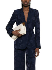 FORTE_FORTE FIORI JAQUARD CON CINTURA 14556_MYJACKET 5015