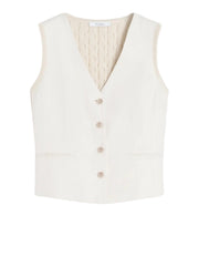MAX MARA MXMCALIB GILET IN MAGLIA <BR/> 2611351012600 001