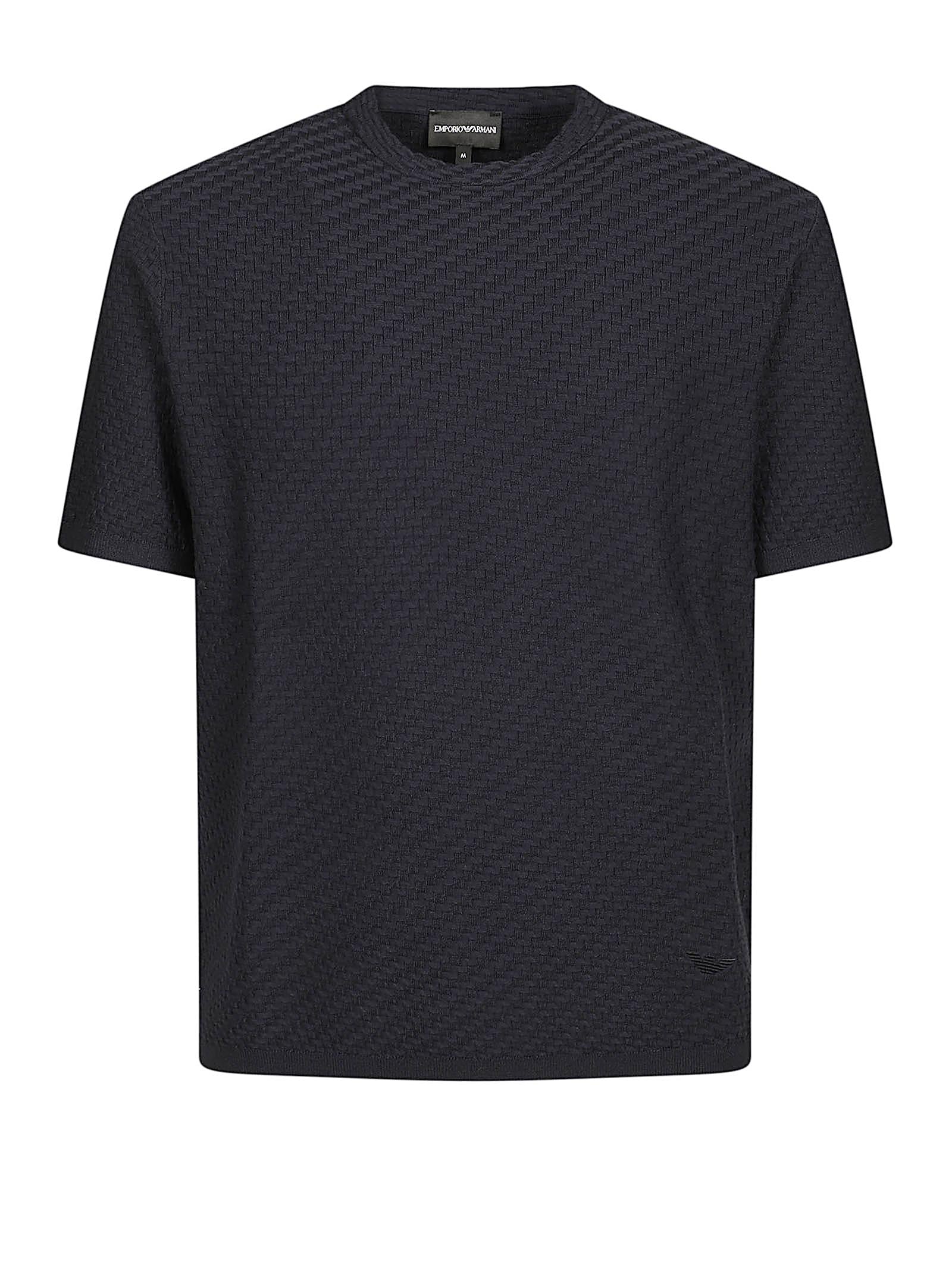 EMPORIO ARMANI MAGLIA GIROCOLLO PUNTO FANTASIA EM004311AF24576 UB109