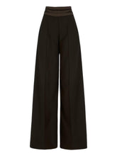 D.EXTERIOR PANTALONI WIDE LEG 62902 2NERO