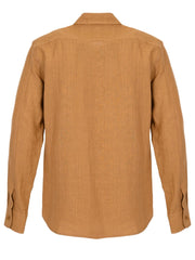 AMARANTO CAMICIA IN LINO B6AB0018 62M