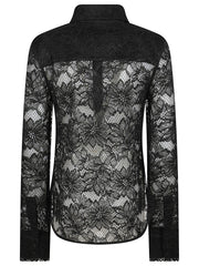 SPORTMAX SPXDENTICE CAMICIA PIZZO 2612951012600 002
