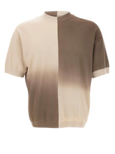 EMPORIO ARMANI MAGLIA BICOLORE DEGRADE'<BR/> EM004618AF25252 F6044