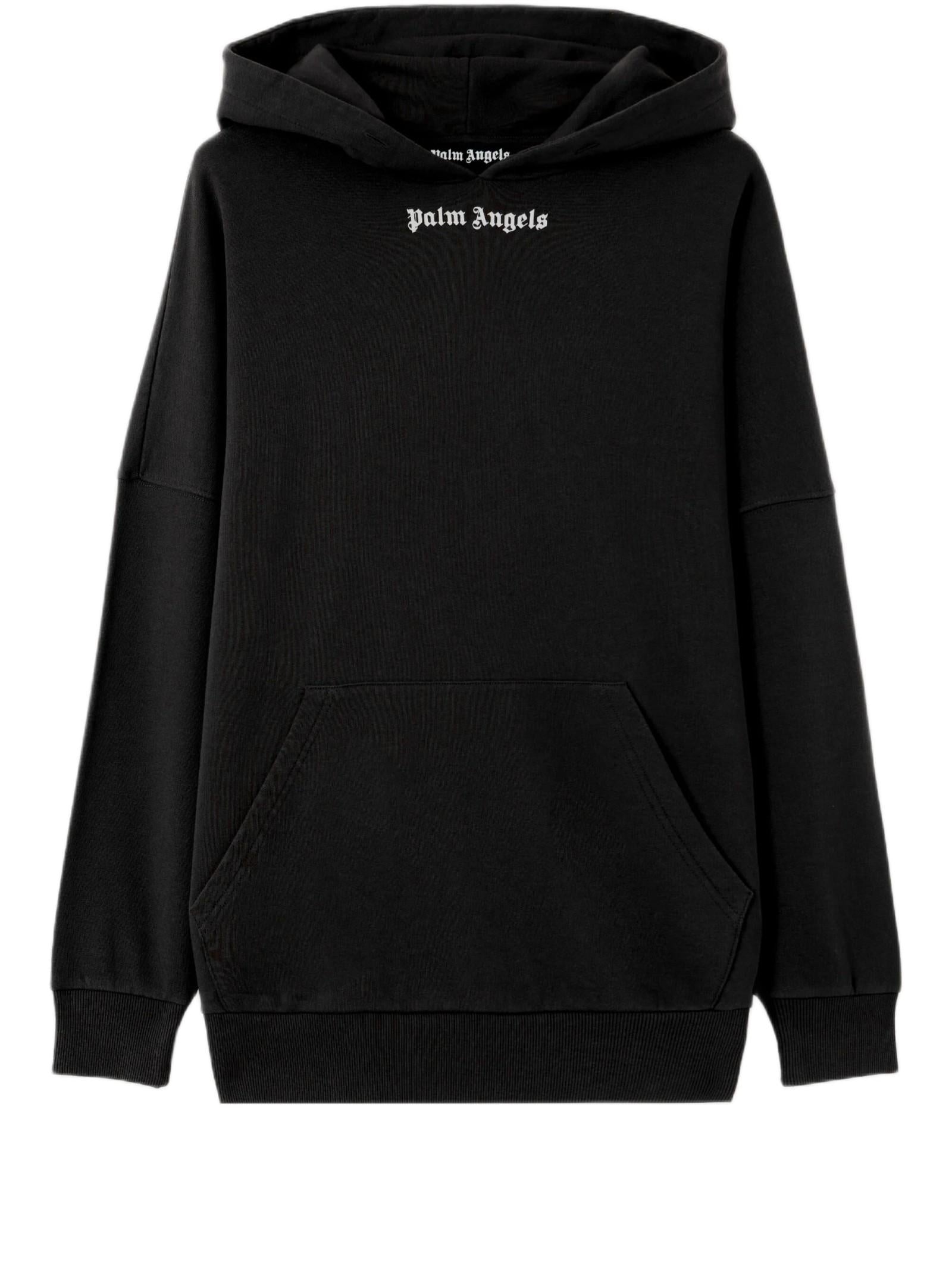 PALM ANGELS CLASSIC LOGO OVER HOODIE PMBB036S26FLE001 1003