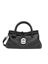 ZANELLATO BORSA DOTTA® SMALL IN PELLE MARTELLATA BLACK NERO 0687501120000 ##Z0001